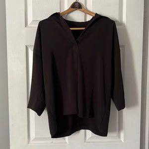 Sheer Black Blouse